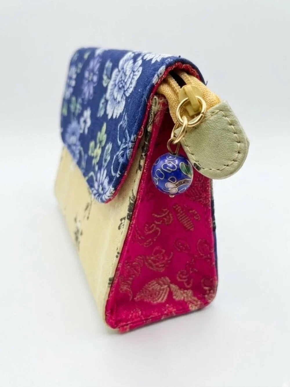 Chinese Style Saks Fifth Avenue Clutch Purse